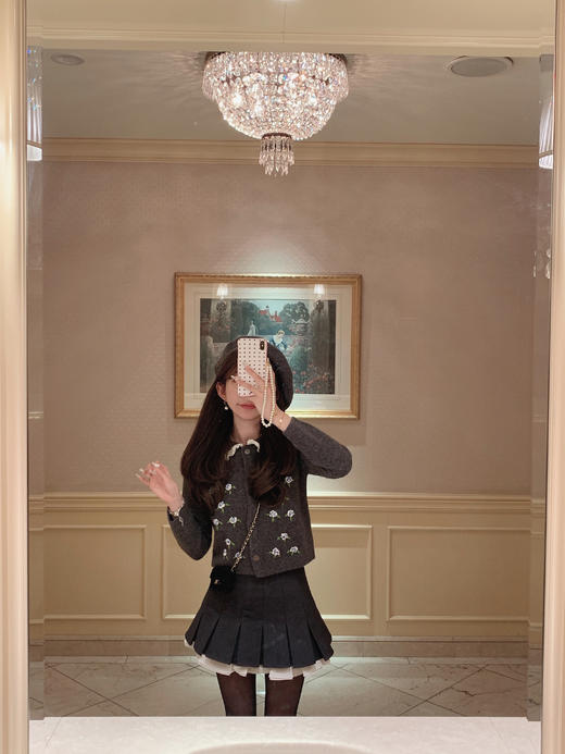 金蘑菇菇 XS码 手工毛衣/宽松落肩袖童趣圣诞毛衣 商品图5