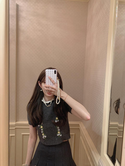 金蘑菇菇 XS码 手工毛衣/宽松落肩袖童趣圣诞毛衣 商品图8