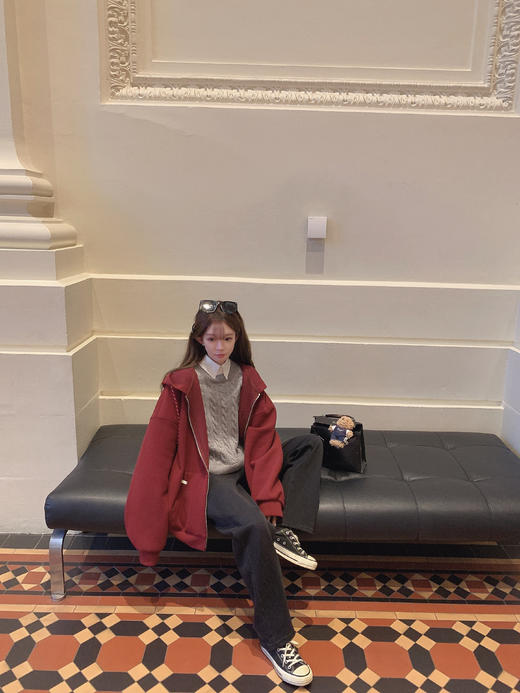 特价  秋冬经典内搭/外穿麻花假两件100羊毛毛衣 商品图13