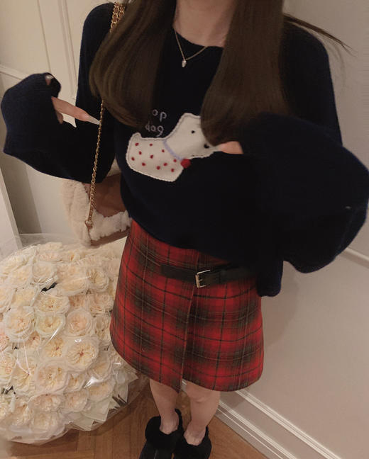 金蘑菇菇 圣诞格格半裙 过节氛围感 商品图5