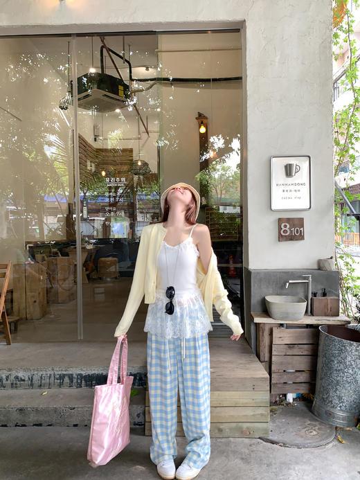 【169元任选2件】最后一波现货！韩系温柔风黄色长袖针织开衫 商品图11