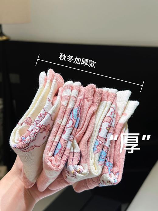 狐尾兔秋冬卡通中筒袜 商品图5