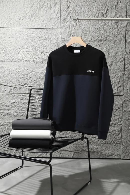 新升级360g 三层结构新工艺蓬松挺阔柔软男士时尚复古卫衣 商品图0