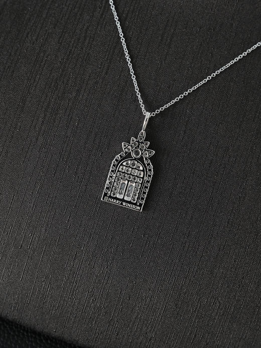 幸福之门满钻城堡浪漫告白时尚通勤锁骨链-（XK） 商品图2