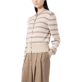 Loro Piana 25FW Fobello条纹开衫（DQJ*MM）