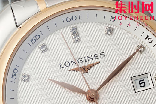 AF浪琴名匠3点历系列 名匠40mm 间玫金钻面 男士腕表
机芯：搭载2892改L888.5 商品图3
