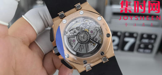 APS新品爱彼皇家橡树离岸型26420系列 APS26420 玫金黑陶钢 4401机 男士腕表 商品图4