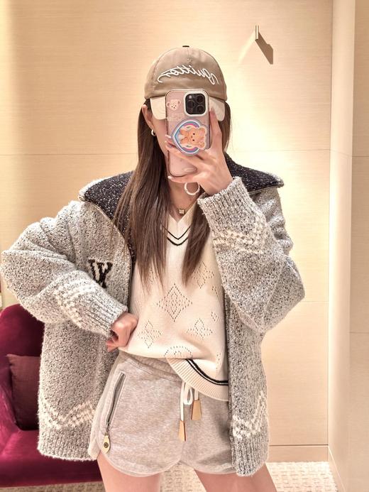 驴家 25Fw早秋新款 Nigo联名Monogram花㚏提花重工拉链外套(ZY*MM) 商品图7