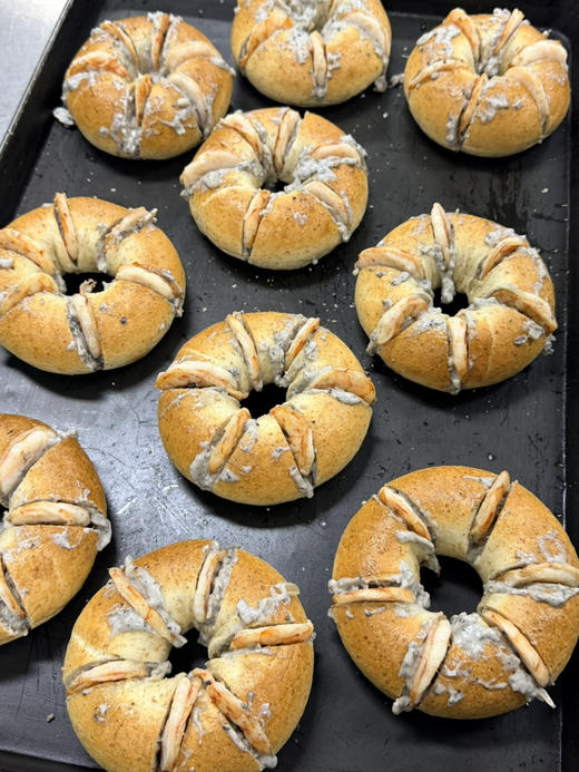 意式口蘑虾仁料理贝果（11点左右出） 商品图5