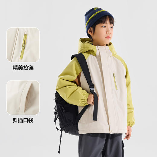 【直降】嘟嘟家儿童棉服婴儿衣服宝宝冬季加厚外套男童女童连帽棉袄童装 商品图2