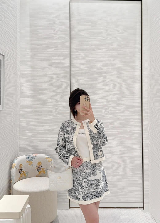 DIOR 迪奥  早秋新款动物园丛林针织开衫（TM） 商品图3