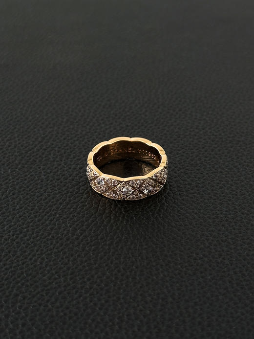 香奈儿 品牌标识金戒指男女同款情侣款-（XK） 商品图1