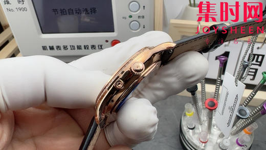 APS新款月相大师 积家月相大师系列 玫金钻圈 男士腕表 商品图3