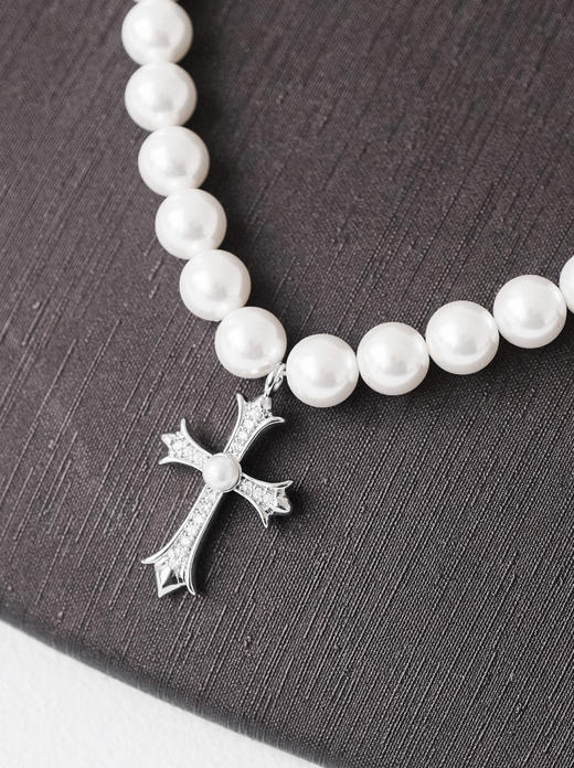 克罗心 十字架吊坠项链女款 -（XK） 商品图3