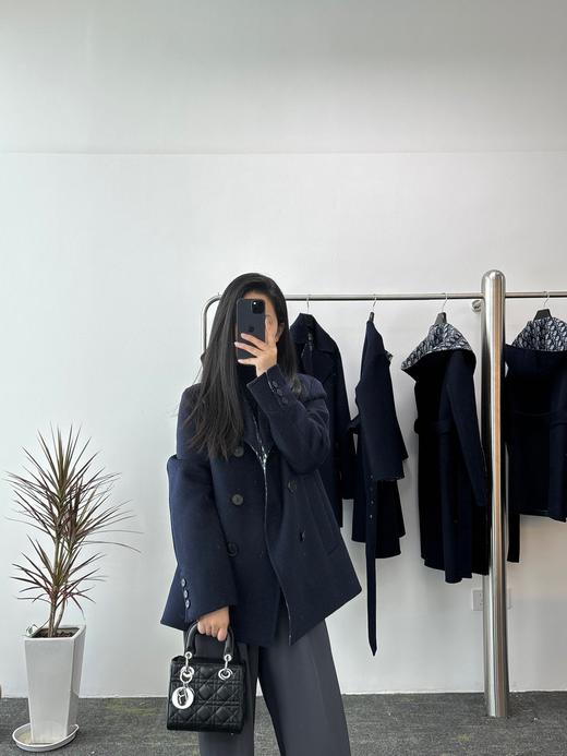 迪奥 经典提花 短款西装领大衣（SZX） 商品图1