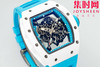 理查德米勒 APS新款RM055 RM55 陶瓷壳 蒂芙尼蓝 男士腕表 丹东RMUL2一体机 里查德以其轻便时尚为主题，我们所有的金属件都采用钛金属制作同步原版 商品缩略图1