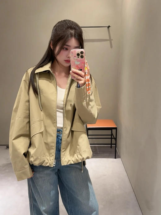 罗意威 25早秋新款卡其色风衣 订织订染秘鲁ROW御用面料（TM） 商品图3