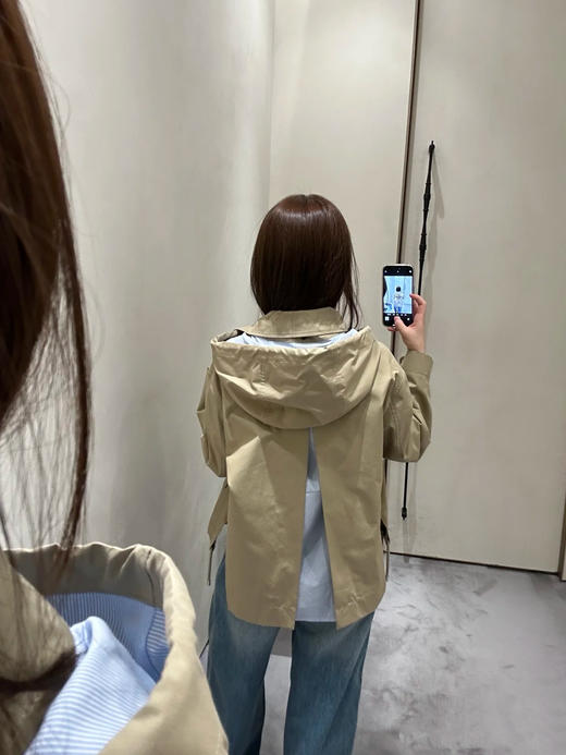 罗意威 25早秋新款卡其色风衣 订织订染秘鲁ROW御用面料（TM） 商品图8