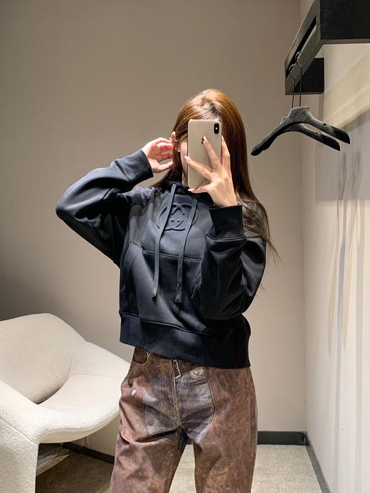 古驰 5FW秋冬新款 logo压花连帽卫衣（DQJ*MM） 商品图5