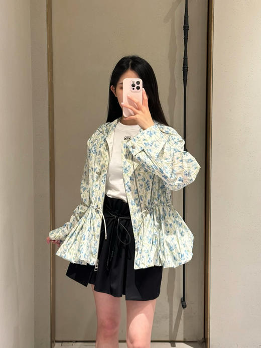 罗意威 25早秋新款碎花风衣外套 订织订染秘鲁特种面料（TM） 商品图8