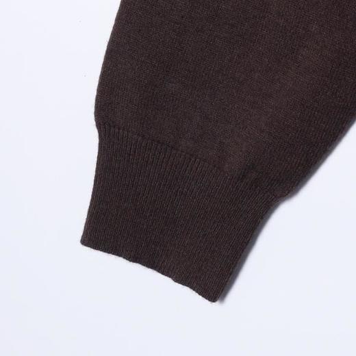 M3322SDSA男士秋冬新款痞帅男装潮牌纯色海鸥领针织衫百搭时尚套头毛衣 商品图4