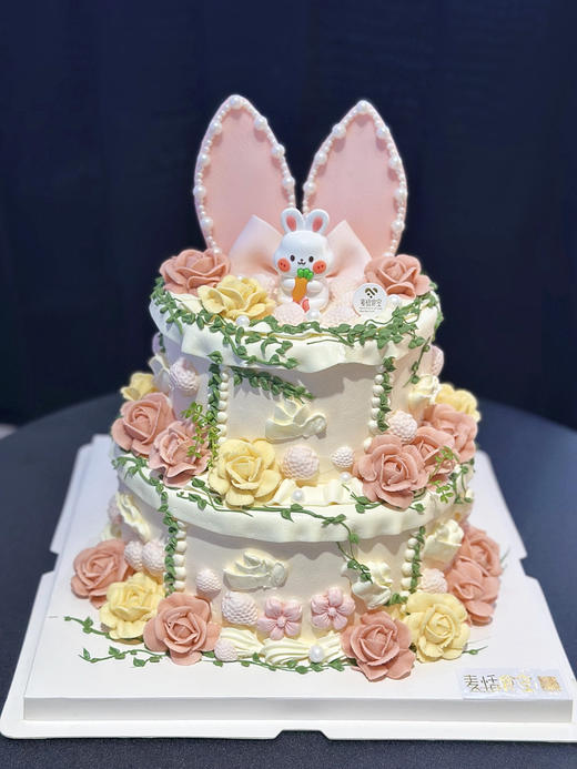 森系花园（需自提；翻糖豆沙花款提前2天预定） 商品图0