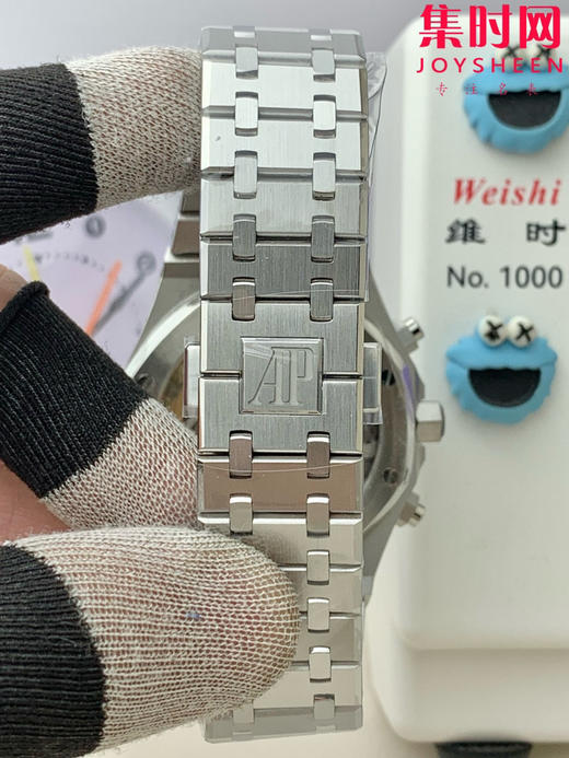 爱彼APS皇家橡树系列26240ST APS26240蓝盘 男士腕表 4401一体机 商品图4