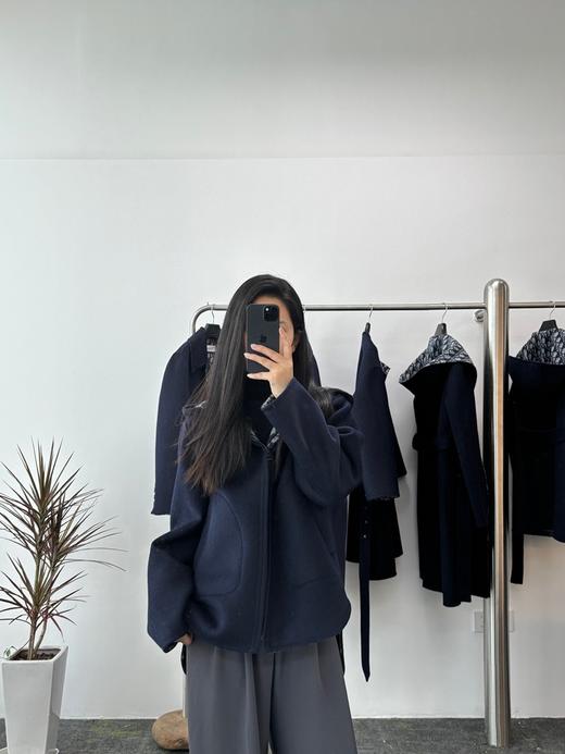 迪奥 短款连帽拉链大衣（SZX） 商品图0