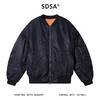 SDSA男士秋冬新款痞帅男装美式潮牌纯色拉链夹克外套百搭时尚上衣 商品缩略图0