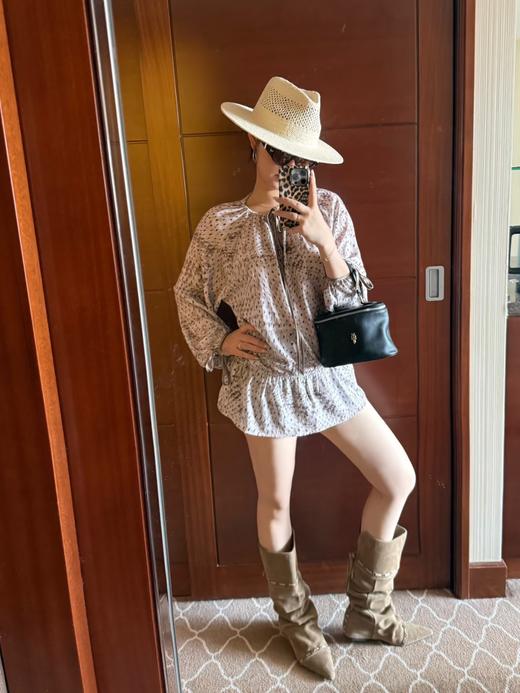 𝐔𝐧𝐟𝐨𝐥𝐢𝐨25秋冬新款复古西部牛仔靴(DBG) 商品图14