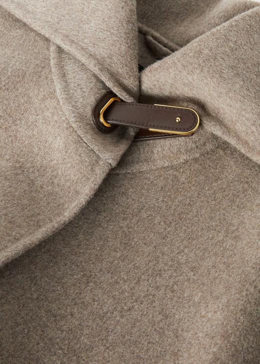 诺悠翩雅Loro Piana双面羊绒大衣 皮扣款(HY) 商品图4