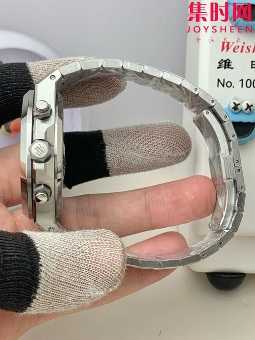 爱彼APS皇家橡树系列26240ST APS26240紫盘 男士腕表 4401一体机 商品图2