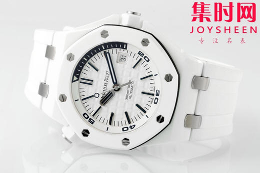 ZF陶瓷艺术 黑白潜水运动风腕表 爱彼皇家橡树离岸型系列15707系列 ZF15707陶瓷壳 3120机 男士腕表 商品图4