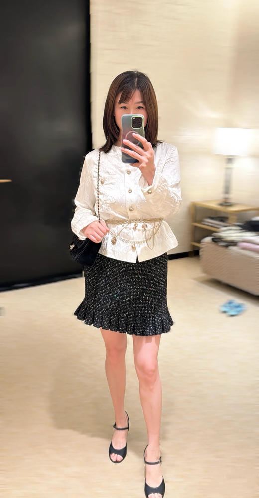 香奈儿25早秋新款短裙 订织订染法国进口面料 （TM） 商品图8