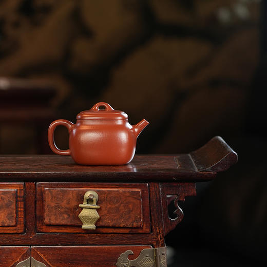 龙德堂陶艺 徐飞制《枘方》原矿大红袍 100cc 库存请咨询客服 商品图1