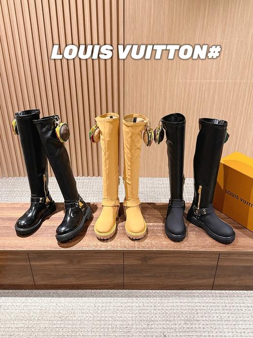 驴家时尚百搭高筒长靴（DBG） 商品图0