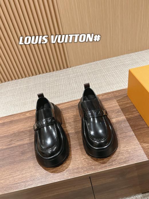 驴家厚底一脚蹬乐福鞋单鞋皮鞋（DBG） 商品图0