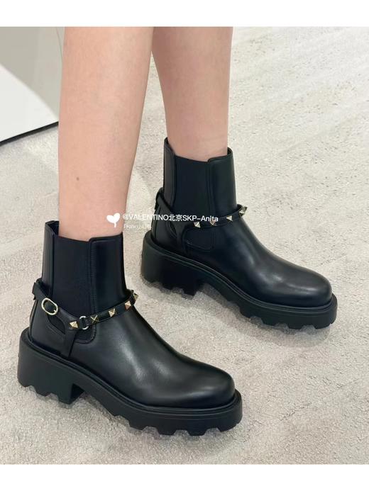 莞产 VALENTIN* 华伦天奴经典鉚钉马丁靴（ZX*DBG） 商品图9