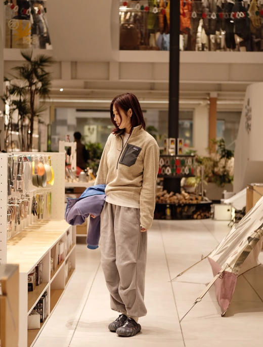 巴塔哥尼亚 Patagonia 爆款R1 Air系列户外功能性半拉链保暖抓绒衣（SS） 商品图8