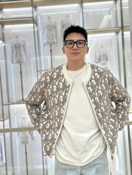 迪奥 2025FW秋冬Oblique提花毛衣外套（DY） 商品图3