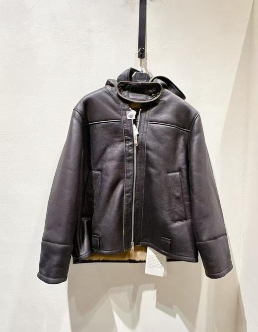 中性款皮毛一体连帽外套 商品图0