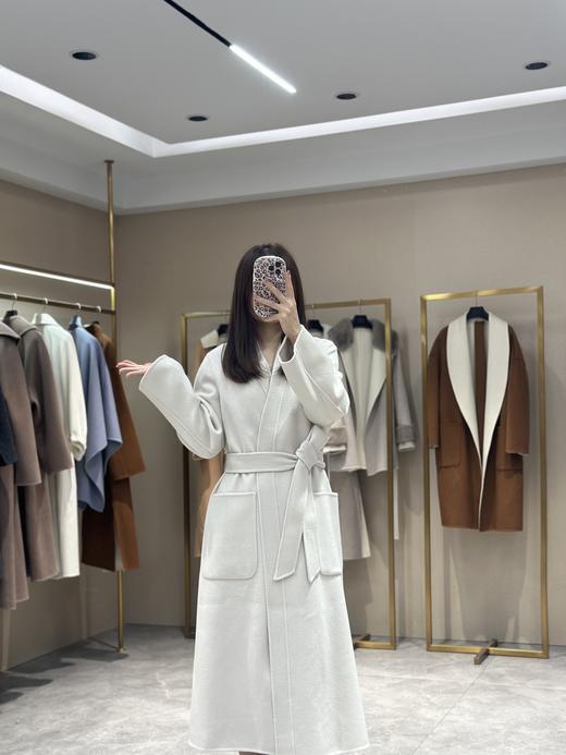 MaxMara 羊绒极简系带大衣（HY） 商品图6