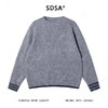 42629SDSA男士秋冬新款痞帅男装韩版潮牌简约撞色圆领针织衫毛衣百搭 商品缩略图1