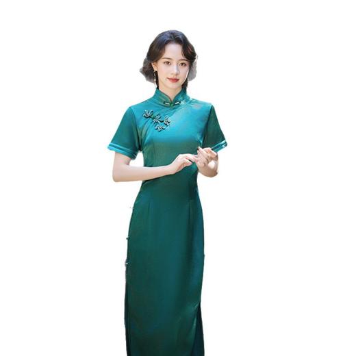 GX老上海复古中国风大码旗袍2025秋季新款港风中式旗袍裙 商品图4