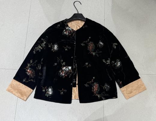 【门店同款】ENJOY冬季“暖冬雅致”玄珠曳影中式外套 167343195 商品图0