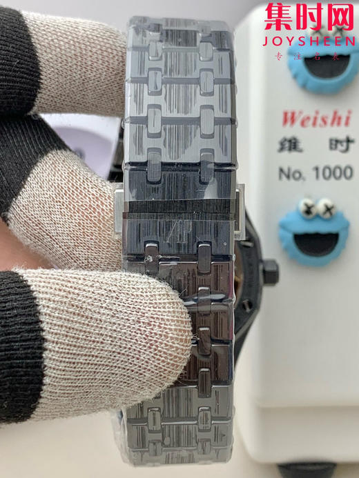 爱彼 APS皇家橡树15500系列 皇家橡树全陶瓷 15500陶瓷壳 黑陶瓷 男士腕表 新到货，凭借陶瓷材质与Cal.4302一体机 商品图4