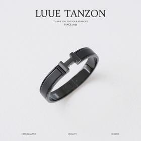 爱马仕Clic HH so black黑武士珐琅手镯男女同款情侣款-（XK）