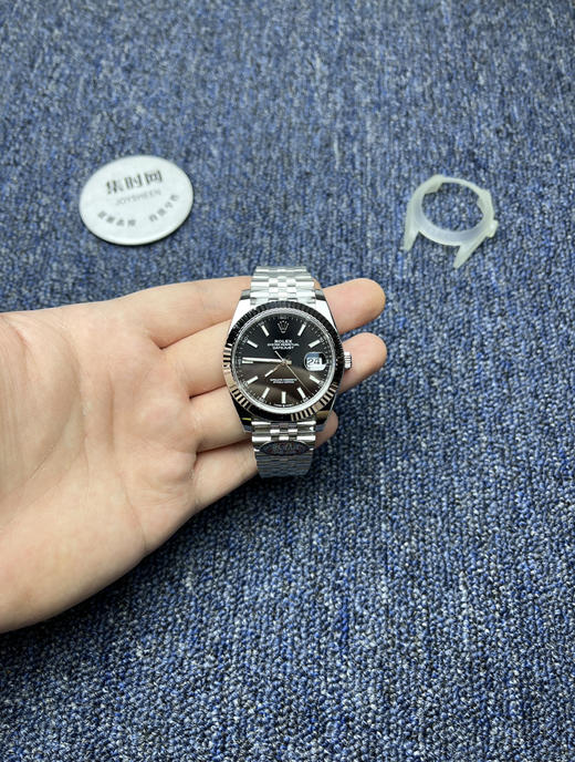 劳力士 分C日志型41mm 黑色盘 3235机 五珠链 904L钢 男士腕表 商品图0