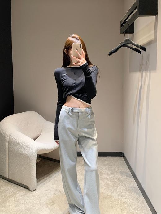 缪缪 25新款腰带环休闲长裤丨码数（DQJ*MM） 商品图3