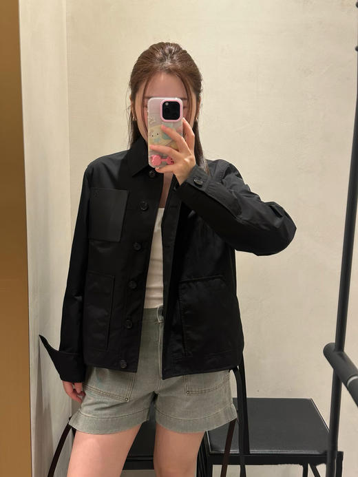 罗意威 25早秋新款工装夹克 订织订染三防梭织面料 黑色（TM） 商品图6
